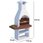 Linea VZ Treviso – Grillkamin für Holzkohle