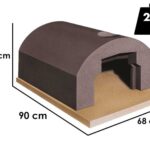 Linea VZ Vesuvio – Einbau-Holzbackofen mit Backraum 56×61 cm – Backkapazität 2 Pizzas