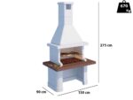 Linea VZ Vulcano – Grillkamin für Brennholz/Holzkohle