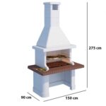 Linea VZ Vulcano – Grillkamin für Brennholz/Holzkohle