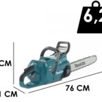 Makita UC015GZ – Elektrische Akku-Kettensäge – Schwert 35 cm – AKKU UND LADEGERÄT NICHT ENTHALTEN