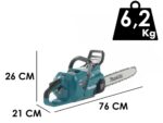 Makita UC016GZ – Elektrische Akku-Kettensäge – Schwert 40 cm – AKKU UND LADEGERÄT NICHT ENTHALTEN