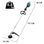 Makita UR014GZ – Akku-Motorsense – 40V – SOLO – OHNE AKKU UND LADEGERÄT