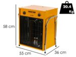 Master B 22 EPB – 400V Elektro-Heizgerät mit Gebläse – Heizlüfter