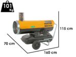 Master BV 290 E – Diesel Heizkanone – indirekte Heizung