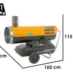 Master BV 290 E – Diesel Heizkanone – indirekte Heizung
