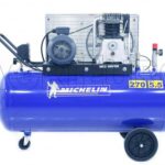 Michelin MCX 300 598 – Elektrischer Kompressor mit Riemenantrieb – Motor 5.5 PS – 270Lt