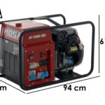 MOSA GE 11000 HBS – Benzin-Stromerzeuger 9.9 kW – Dauerleistung 9 kW – 230V – Honda Motor GX630