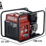 MOSA GE 12000 HZDT – Diesel-Stromerzeuger 9.6 kW – Dauerleistung 8.8 kW – 400V – Hatz Motor 1D90