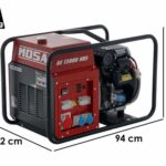 MOSA GE 13000 HBS – Benzin-Stromerzeuger 10.4 kW – Dauerleistung 9 kW 400V – Honda Motor GX630