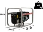 MOSA GE 3500 KBM – Benzin-Stromerzeuger – 2.9 kW – Dauerleistung 2.6 kW – 230V – Motor Kohler CH270