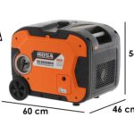 Mosa GE 3600 BMI – Inverter-Stromerzeuger mit Trolley 4 kW – Dauerleistung 3.6 kW – 230V