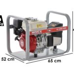 MOSA GE 5000 HBM – Benzin-Stromerzeuger 4.5 kW – Dauerleistung 3.6 kW – 230V