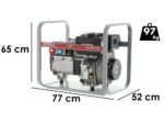 MOSA GE 6500 YDT – Diesel-Stromerzeuger 5.2 kW – Dauerleistung 4.6 kW – 400V – Motor Yanmar L 100 N