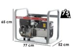 MOSA GE 7000 BBM AVR – Benzin-Stromerzeuger mit AVR-Regelung – 6 kW – Dauerleistung 5 kW – 230V – Motor B&S XR2100
