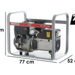 MOSA GE 7000 BBM AVR – Benzin-Stromerzeuger mit AVR-Regelung – 6 kW – Dauerleistung 5 kW – 230V – Motor B&S XR2100