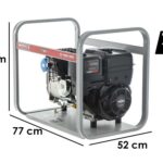 MOSA GE 7000 BBM – Benzin Stromerzeuger – 6 kW – Dauerleistung 5 kW – 230V – Motor B&S XR2100