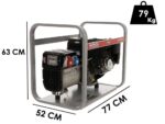 MOSA GE 8000 BBT – Benzin Stromerzeuger 6.4 kW – Dauerleistung 5.6 kW – 400V – Motor B&S XR2100