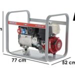 MOSA GE 8000 HBT – Benzin-Stromerzeuger 6.4 KW – 400V – Generator Made in Italy – Honda Motor GX390