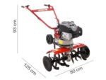 Motorhacke AgriEuro Rotalux 52A B55 mit B&S Motor 163 ccm – 1 Vorwärtsgang