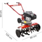 Motorhacke AgriEuro Rotalux 52A B55 mit B&S Motor 163 ccm – 1 Vorwärtsgang