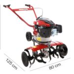 Motorhacke AgriEuro Rotalux 52A L60 mit Loncin Motor 196 ccm – 1 Vorwärtsgang