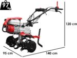 Motorhacke Barbieri B/100NT – Motor Honda GX200