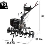 Motorhacke Blackstone MHG 2400 mit Benzinmotor von 212 ccm