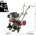 Motorhacke Blue Bird MZ 32640 mit Benzinmotor Loncin mit Hubraum 159ccm – Fräse cm 50