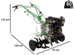Motorhacke Lampacrescia MGM DL812 – Motor Loncin