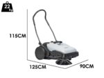 Nilfisk SW 200 – Handkehrmaschine – mit Fangkorb