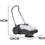 Nilfisk SW 200 – Handkehrmaschine – mit Fangkorb