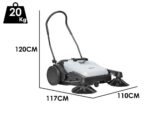 Nilfisk SW 250 – Handkehrmaschine – mit Fangkorb – Bild 3