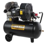 Nuair GVM/50 – Elektrischer Kompressor – mit Wagen V Kopf 3 PS Motor – 50 Lt