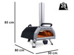 Ooni KARU 16 – Holzbackofen für Pizza – Backfläche 42×42 cm
