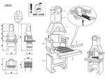 Palazzetti Aral GR – Holzkohle-Grillkamin aus Beton – Grillfläche 53×40 cm – Bild 3