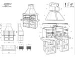 Palazzetti Argos – Grillkamin aus Beton – 3 in 1 – Bild 3