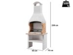 Palazzetti Ariel – Modul-Grillkamin aus Beton – für Holz und Holzkohle