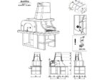 Palazzetti Bastia – Kombi-Grillkamin mit Holzbackofen aus Betonstein – Bild 2