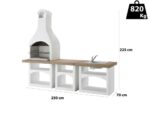 Palazzetti Brioni – Outdoor-Küche aus Beton