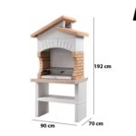 Palazzetti Cordoba – Modul-Grillkamin aus Beton – für Holz und Holzkohle