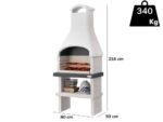 Palazzetti Dany – Grillkamin für Holz und Holzkohle