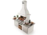 Palazzetti Glasgow 3 – Grillkamin – für Brennholz und Holzkohle – Bild 3