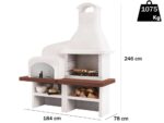 Palazzetti Grado 2 – Grillkamin mit Pizzaofen