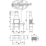 Palazzetti Jesolo 2 – Grillkamin aus Beton