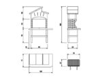 Palazzetti Lido – Grillkamin für Holz und Holzkohle – Bild 4