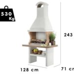 Palazzetti Limassol – Grillkamin – für Holz und Holzkohle