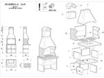 Palazzetti Marbella – Modul-Grillkamin aus Beton – für Holz und Holzkohle – Bild 2