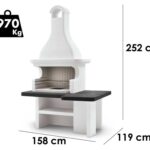 Palazzetti Mauritius – Grillkamin aus Beton