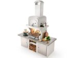 Palazzetti Pamplona – Kombi-Grillkamin-Holzbackofen aus Beton – Bild 3